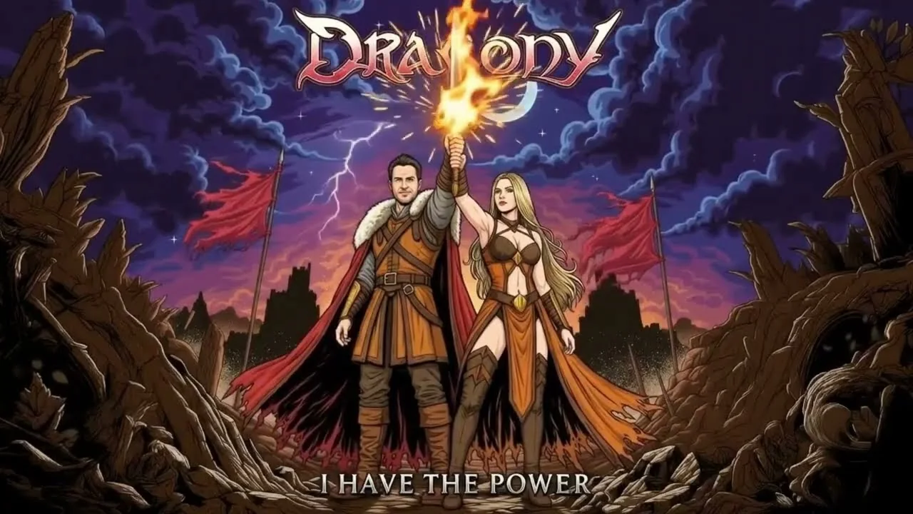 Arte oficial del single I Have The Power de DRAGONY