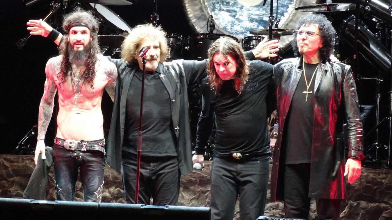 Black Sabbath en vivo sobre el escenario