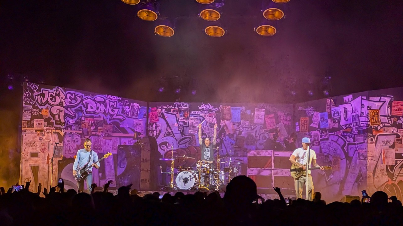 blink-182 en vivo en 2025 con su formación clásica