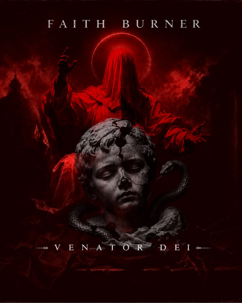 Portada de Venator Dei, sencillo de Faith Burner