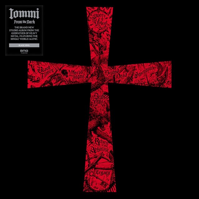 Carátula de From The Dark, el disco solista de Tony Iommi