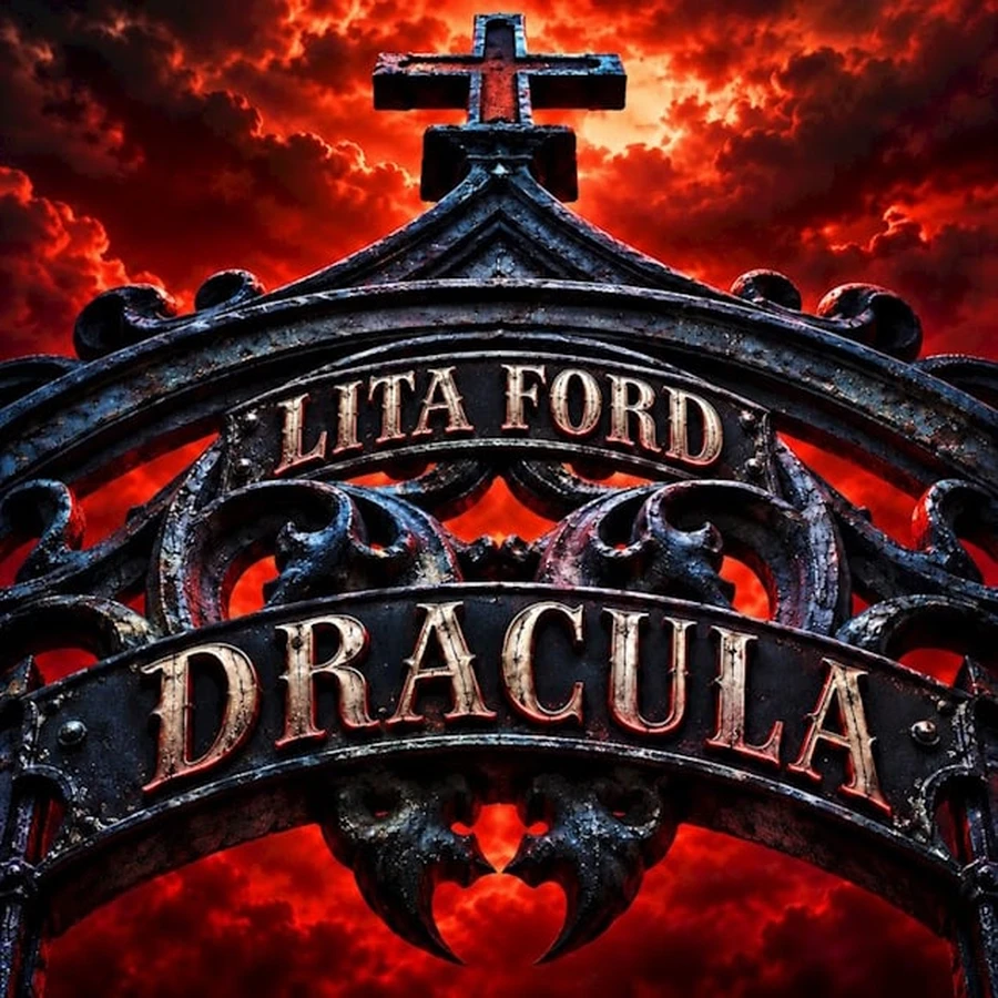 Carátula del single Dracula de Lita Ford