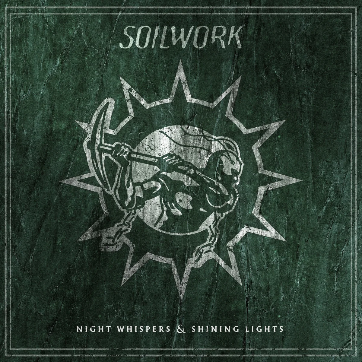 Portada del single Night Whispers & Shining Lights de Soilwork