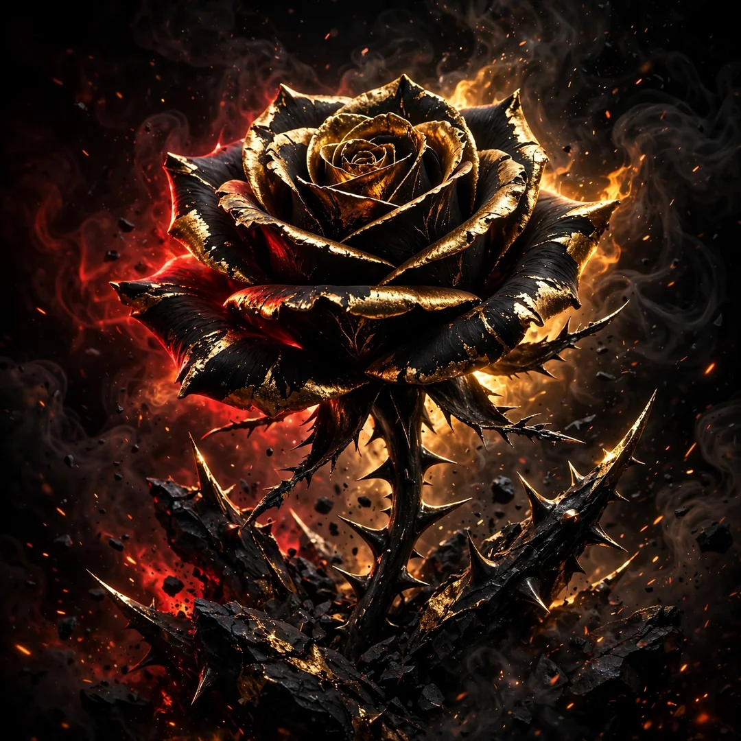Rebel Rose - In The Dark She Grows