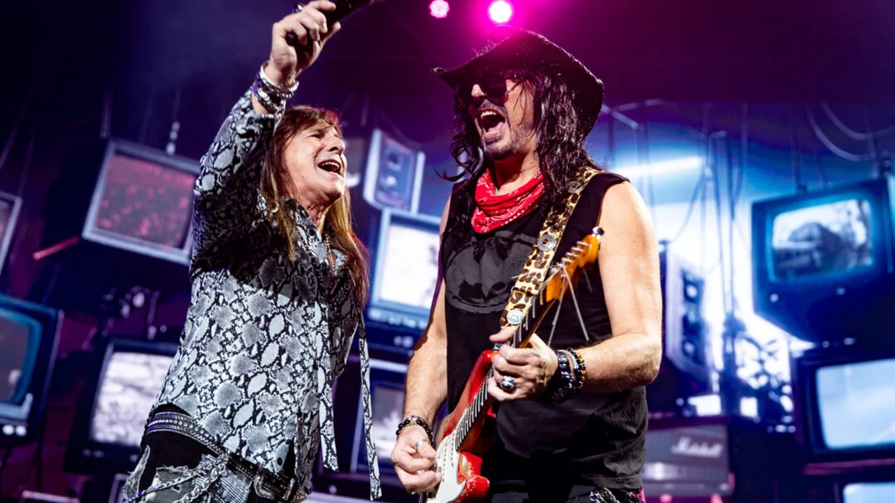 Adrián Barilari y Walter Giardino en vivo con Rata Blanca, Movistar Arena 2025