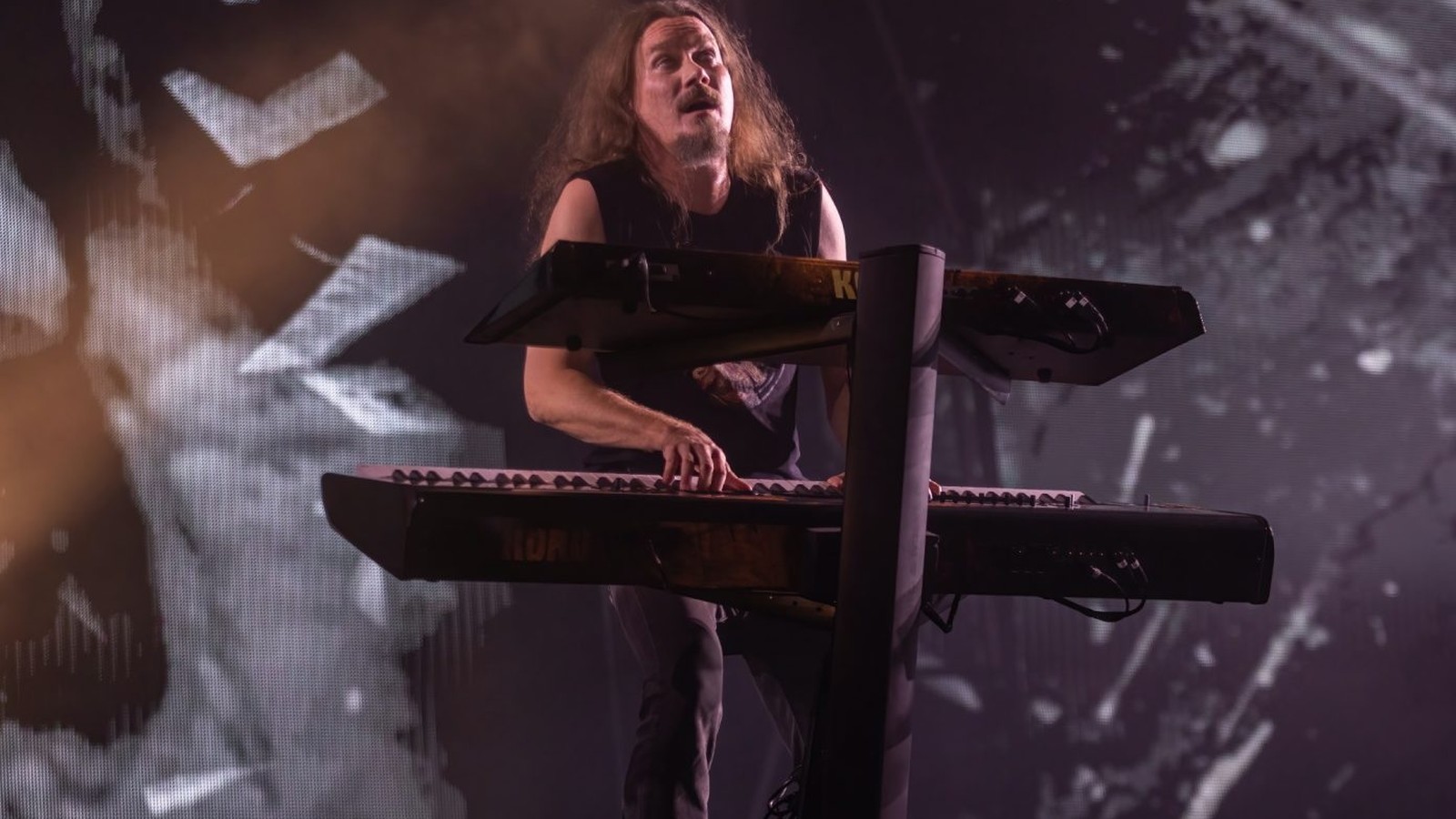 Tuomas Holopainen, fundador y compositor de Nightwish, en vivo