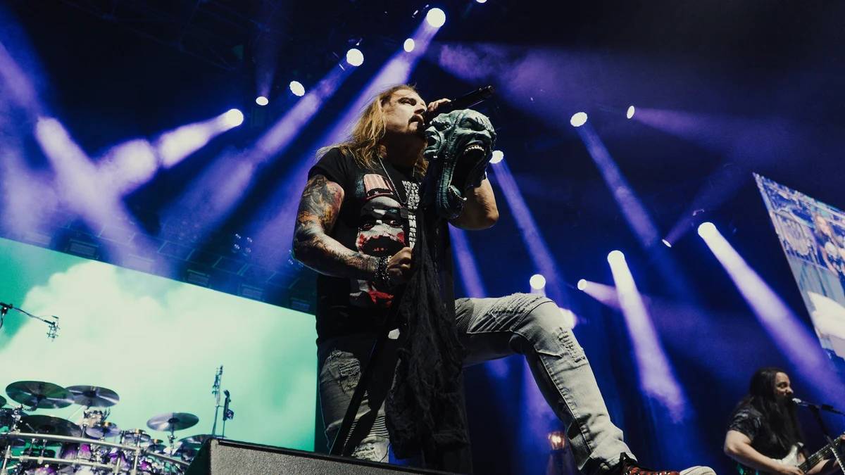 Dream Theater en vivo durante la gira de Parasomnia